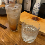 鳥しるべ　梅干しサワーと鳥飼